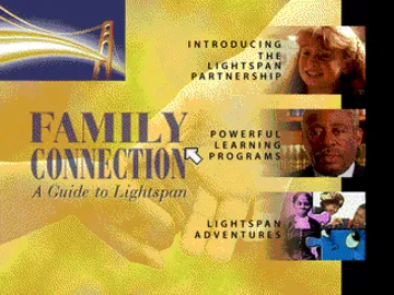 Family Connection - A Guide to Lightspan (US) screen shot title